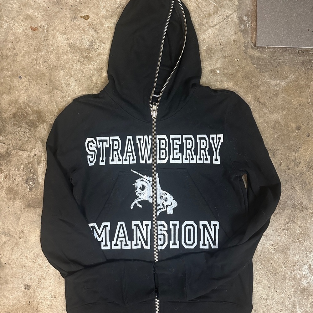 Black Zip-Up Hoodie